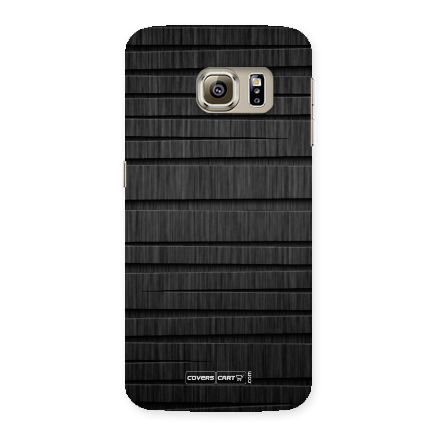 Black Abstract Back Case for Samsung Galaxy S6 Edge