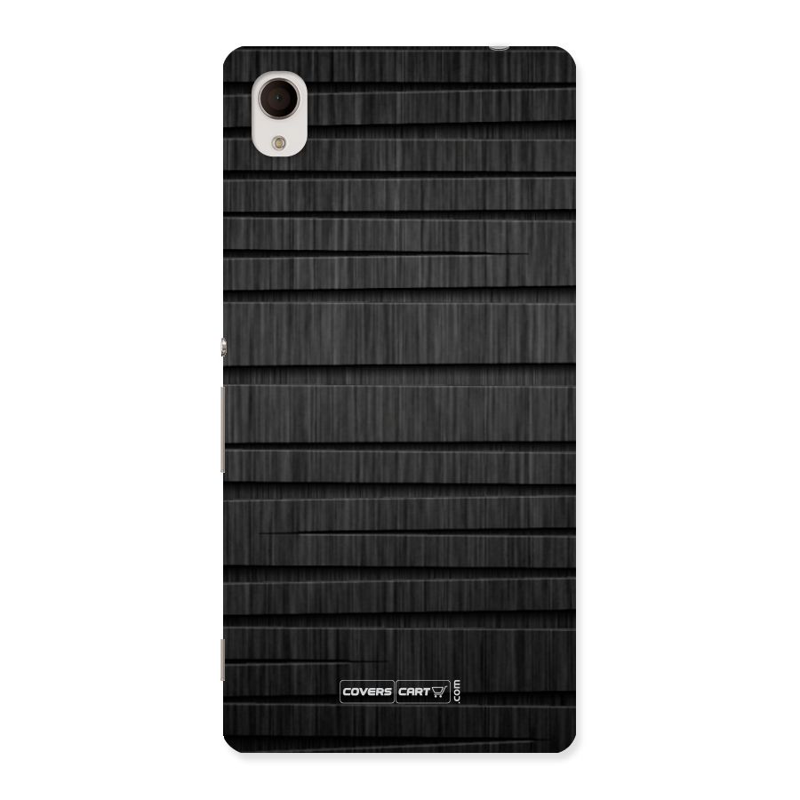 Black Abstract Back Case for Sony Xperia M4