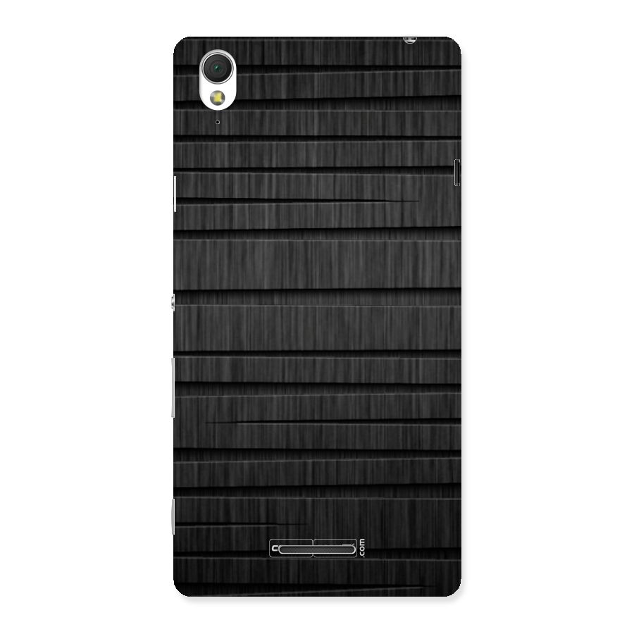 Black Abstract Back Case for Sony Xperia T3