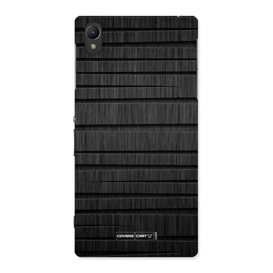 Black Abstract Back Case for Sony Xperia Z1