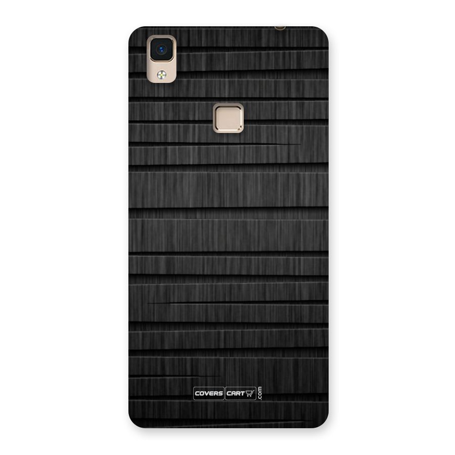 Black Abstract Back Case for V3 Max