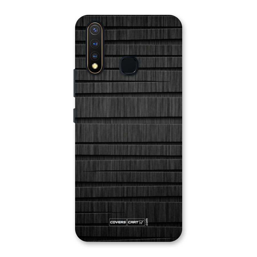 Black Abstract Back Case for Vivo U20