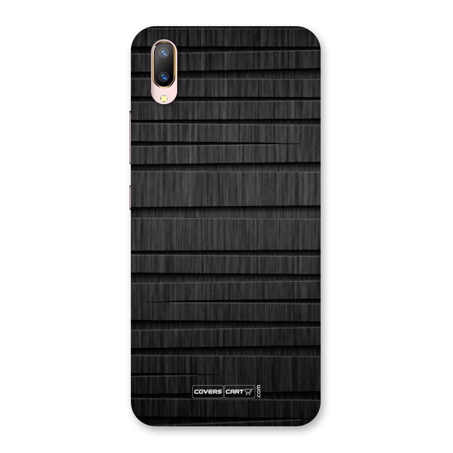 Black Abstract Back Case for Vivo V11 Pro