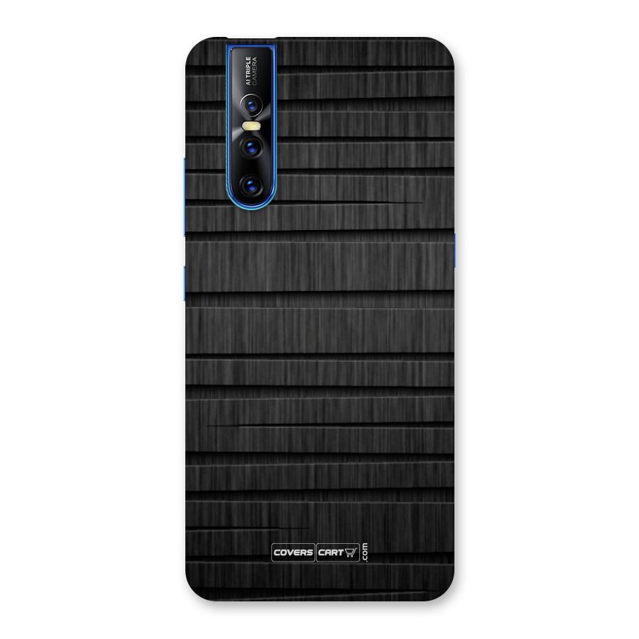 Black Abstract Back Case for Vivo V15 Pro