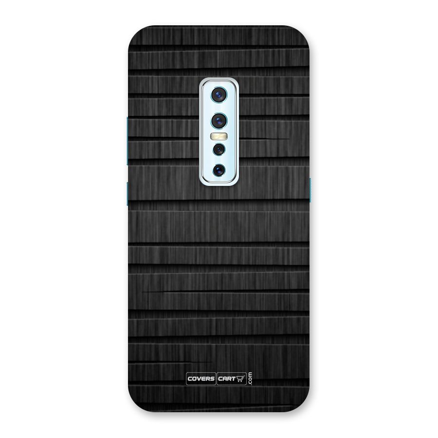 Black Abstract Back Case for Vivo V17 Pro