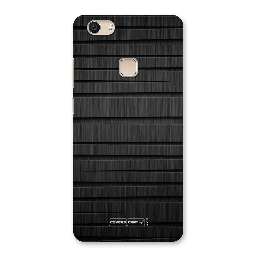 Black Abstract Back Case for Vivo V7