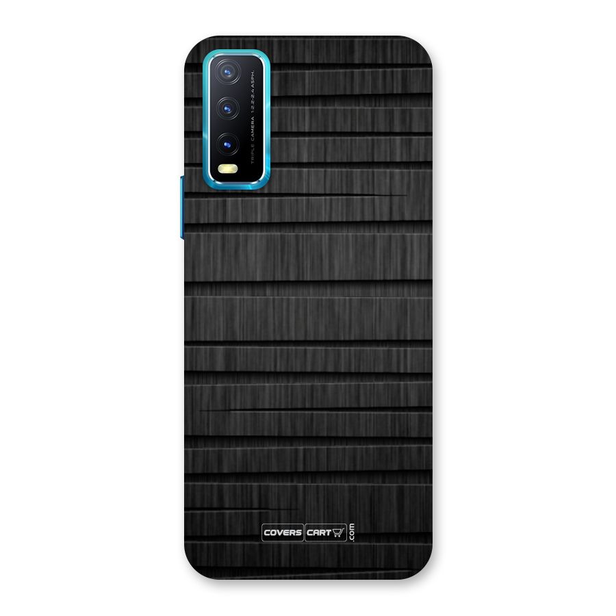 Black Abstract Back Case for Vivo Y20