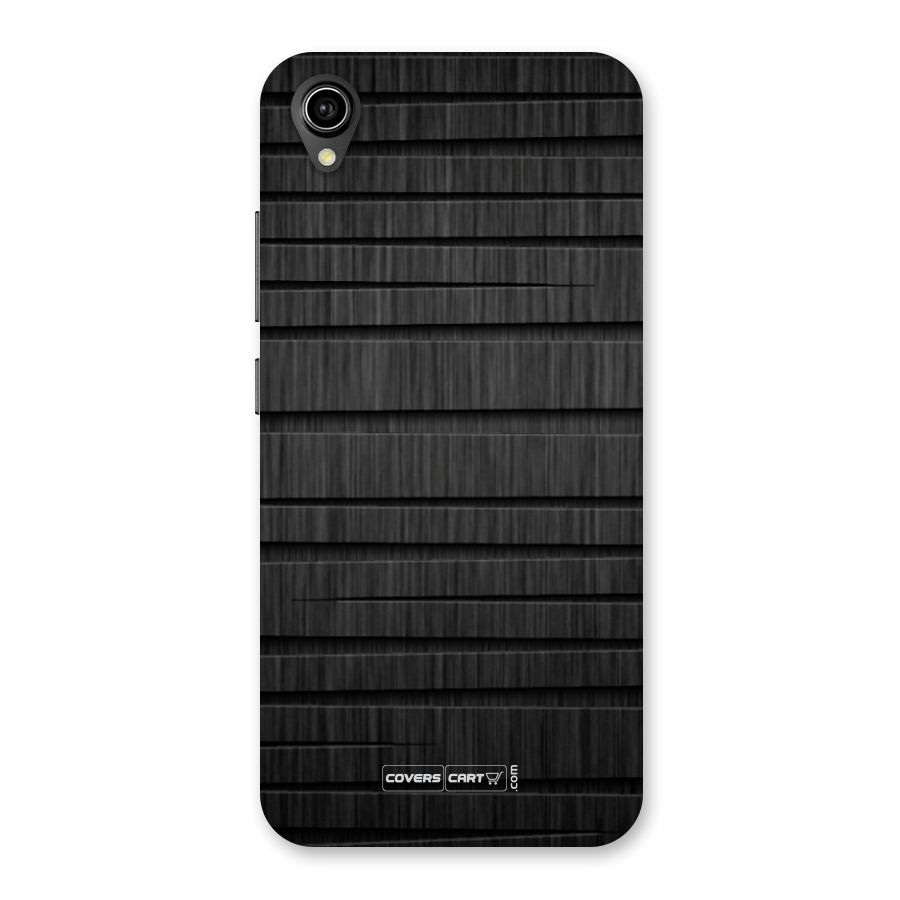 Black Abstract Back Case for Vivo Y90