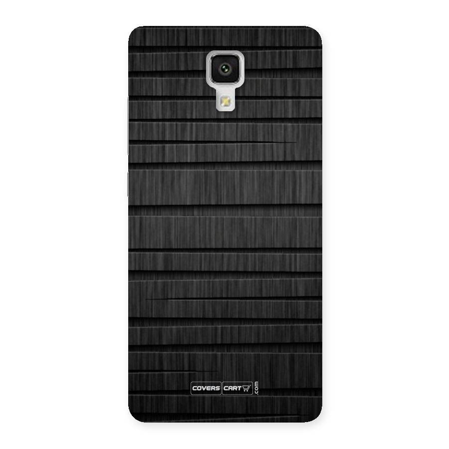 Black Abstract Back Case for Xiaomi Mi 4