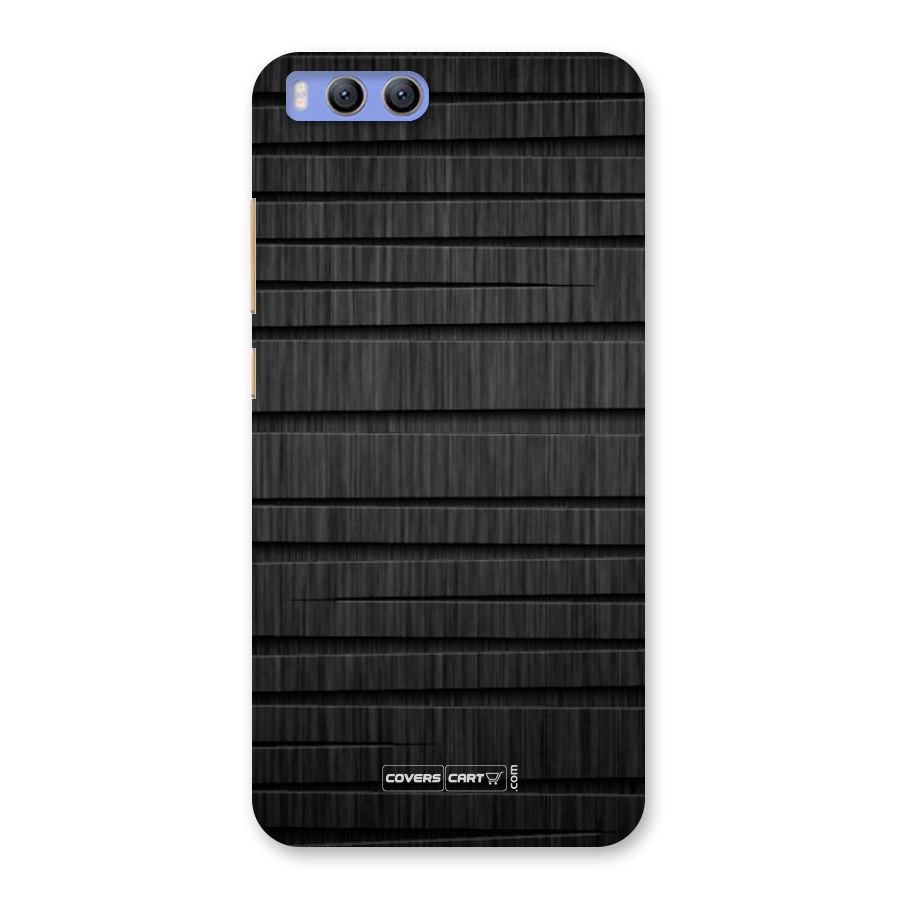 Black Abstract Back Case for Xiaomi Mi 6