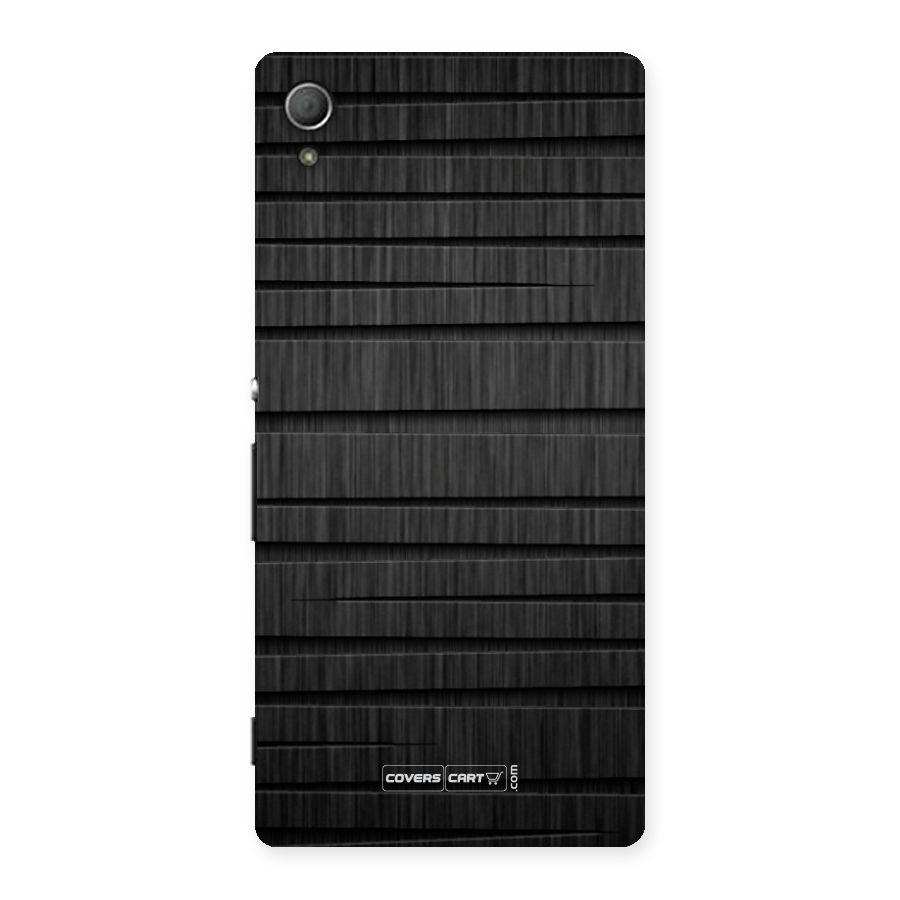 Black Abstract Back Case for Xperia Z4