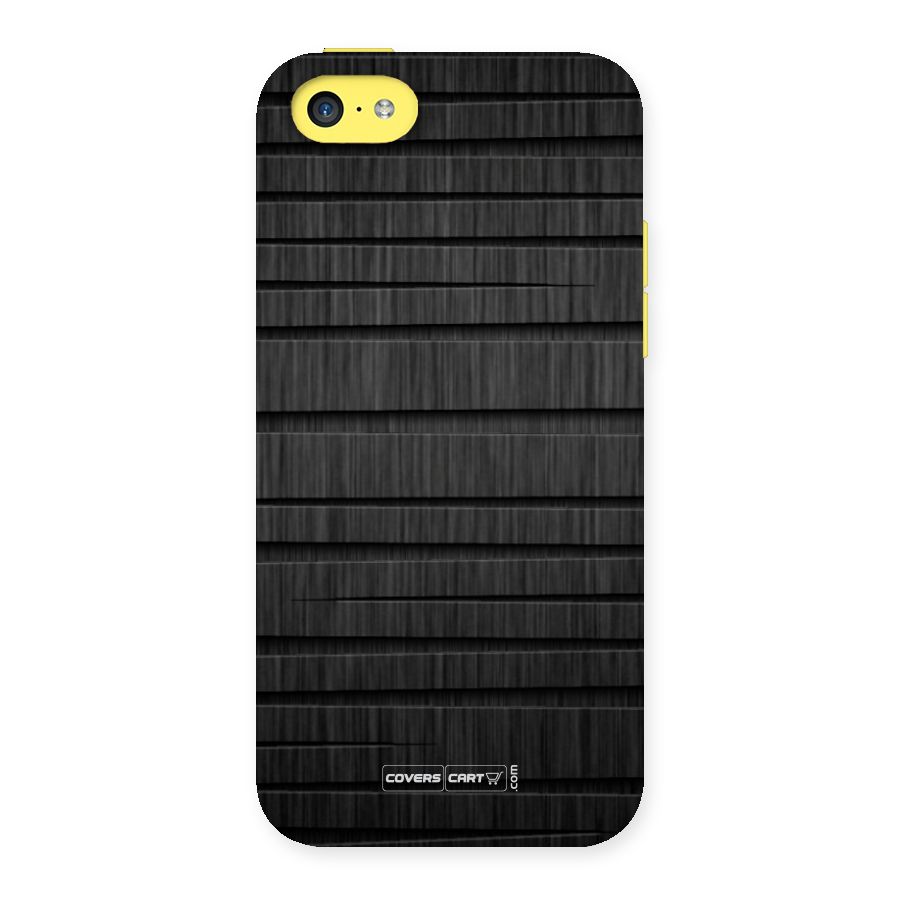 Black Abstract Back Case for iPhone 5C