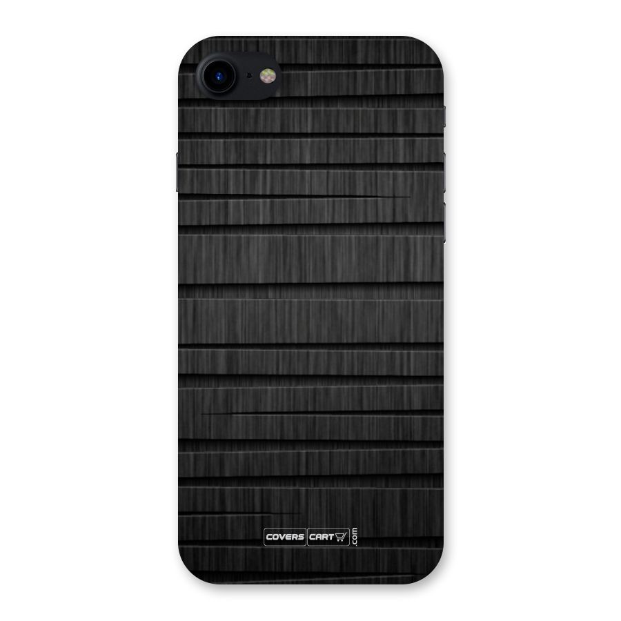 Black Abstract Back Case for iPhone SE 2020