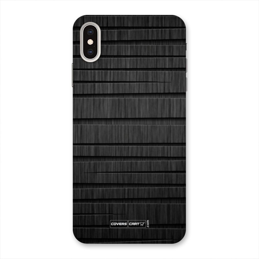 Black Abstract Back Case for iPhone XS Max