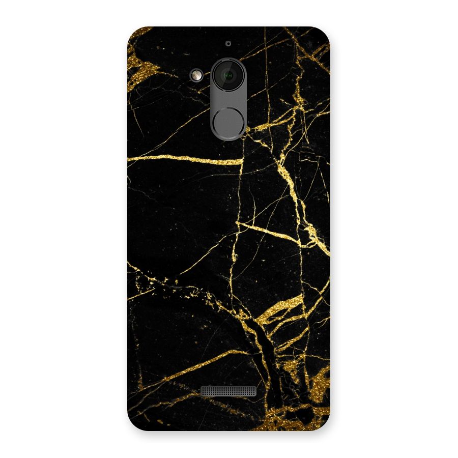 Black And Gold Design Back Case for Coolpad Note 5