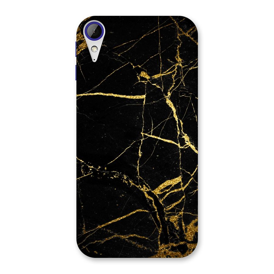 Black And Gold Design Back Case for Desire 830