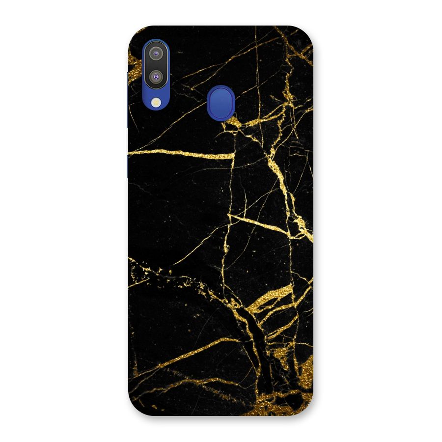 Black And Gold Design Back Case for Galaxy M20