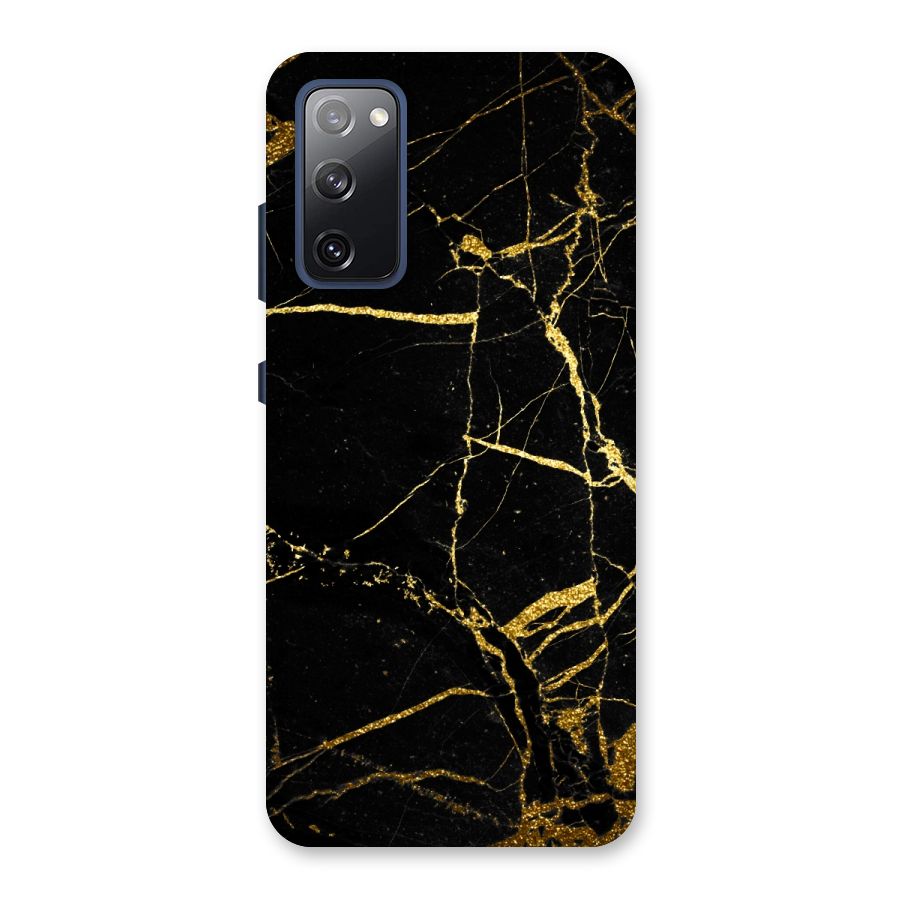 Black And Gold Design Back Case for Galaxy S20 FE