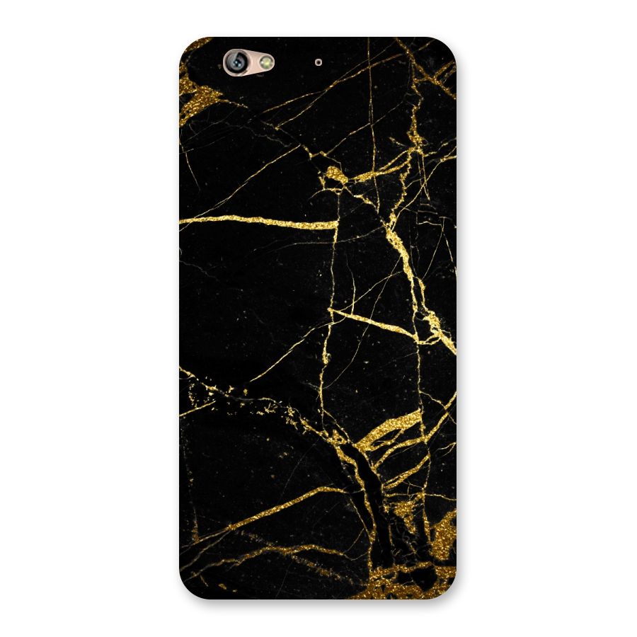 Black And Gold Design Back Case for Gionee S6