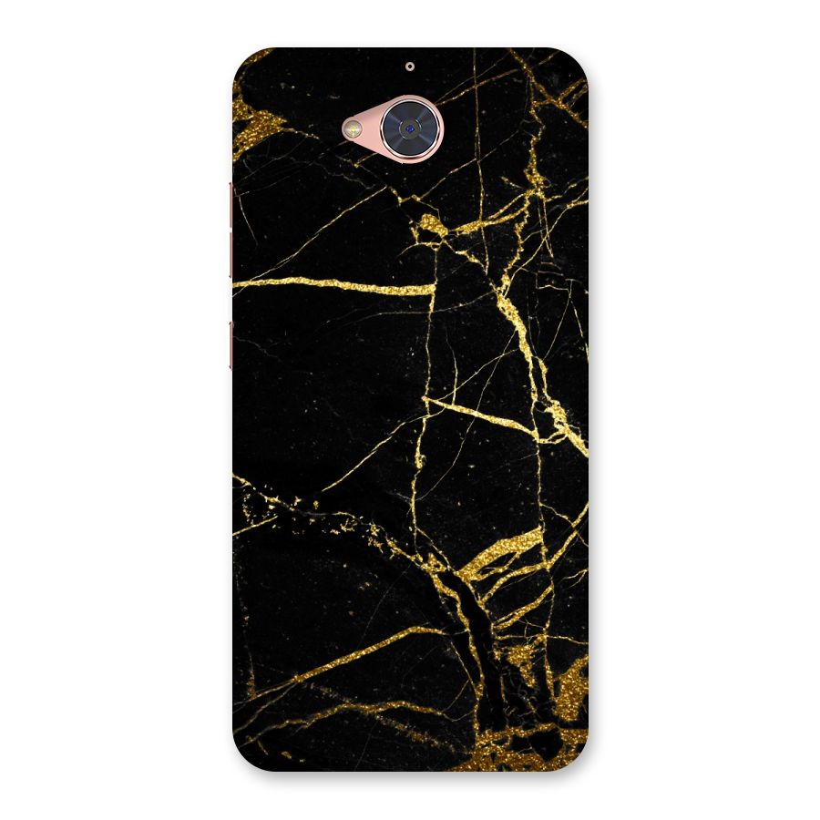 Black And Gold Design Back Case for Gionee S6 Pro