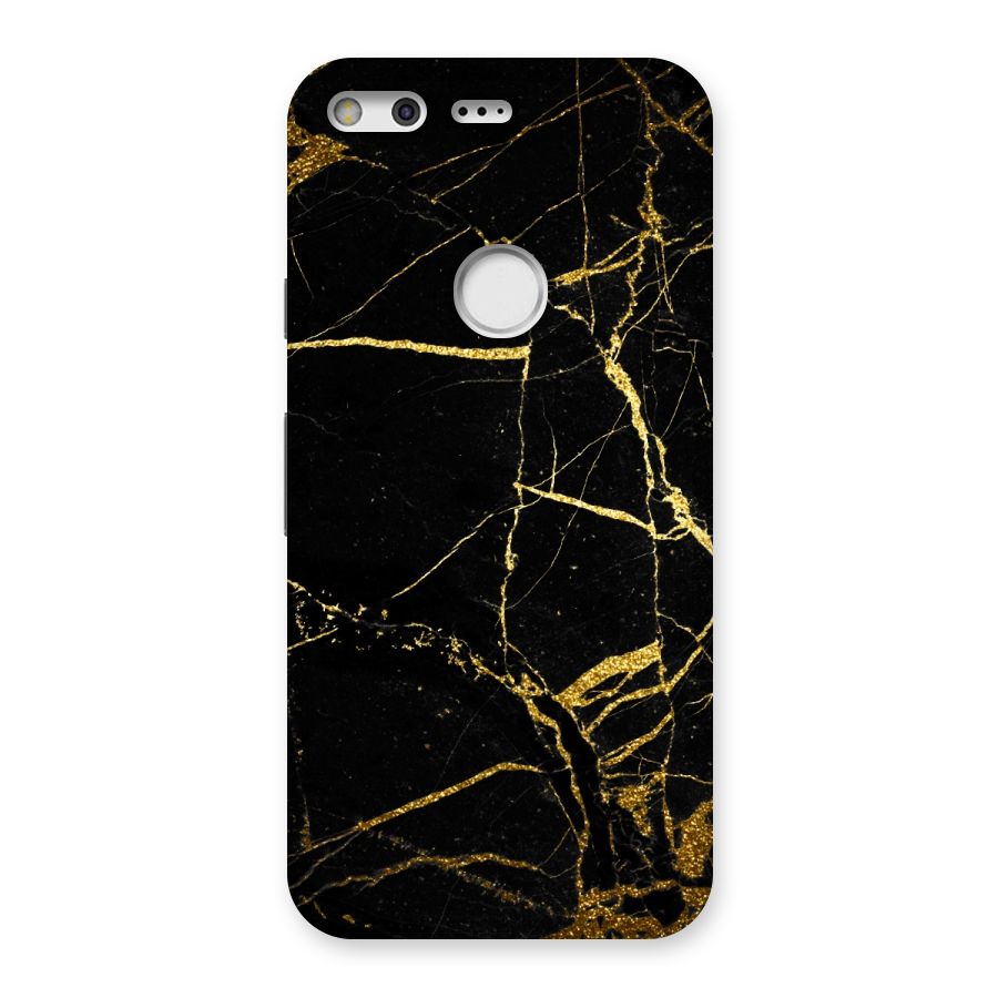Black And Gold Design Back Case for Google Pixel