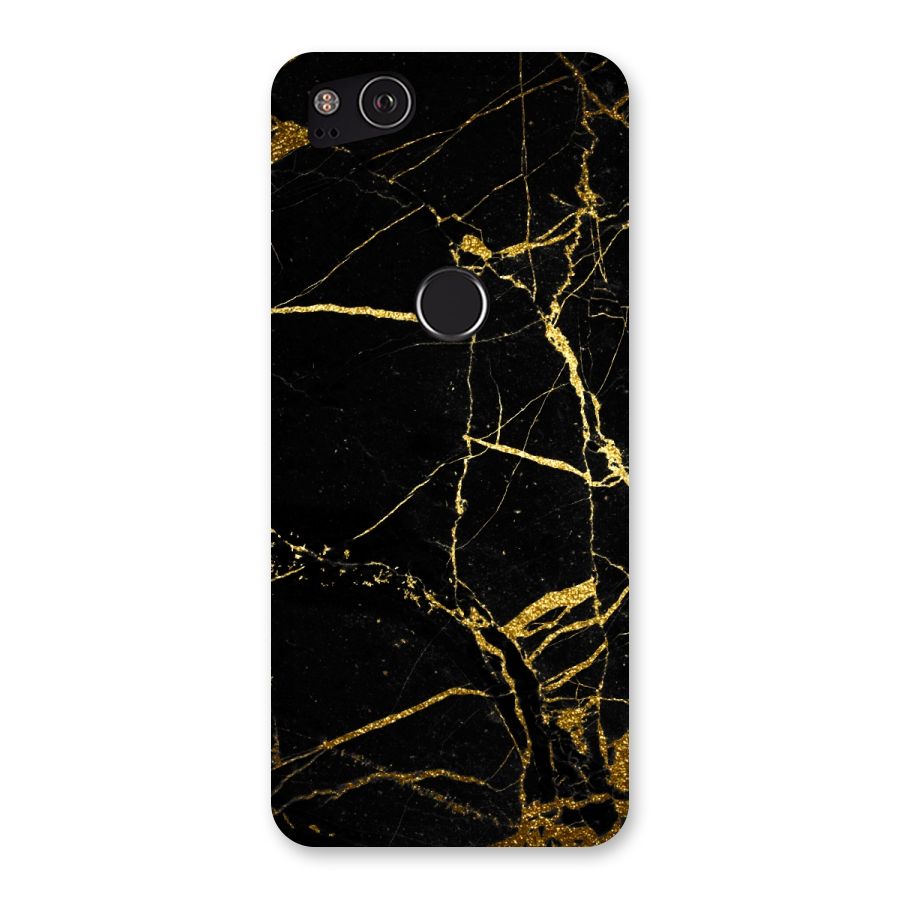 Black And Gold Design Back Case for Google Pixel 2