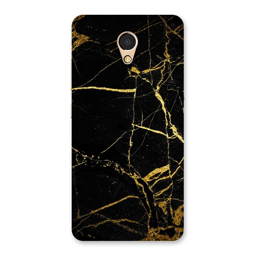 Black And Gold Design Back Case for Lenovo P2