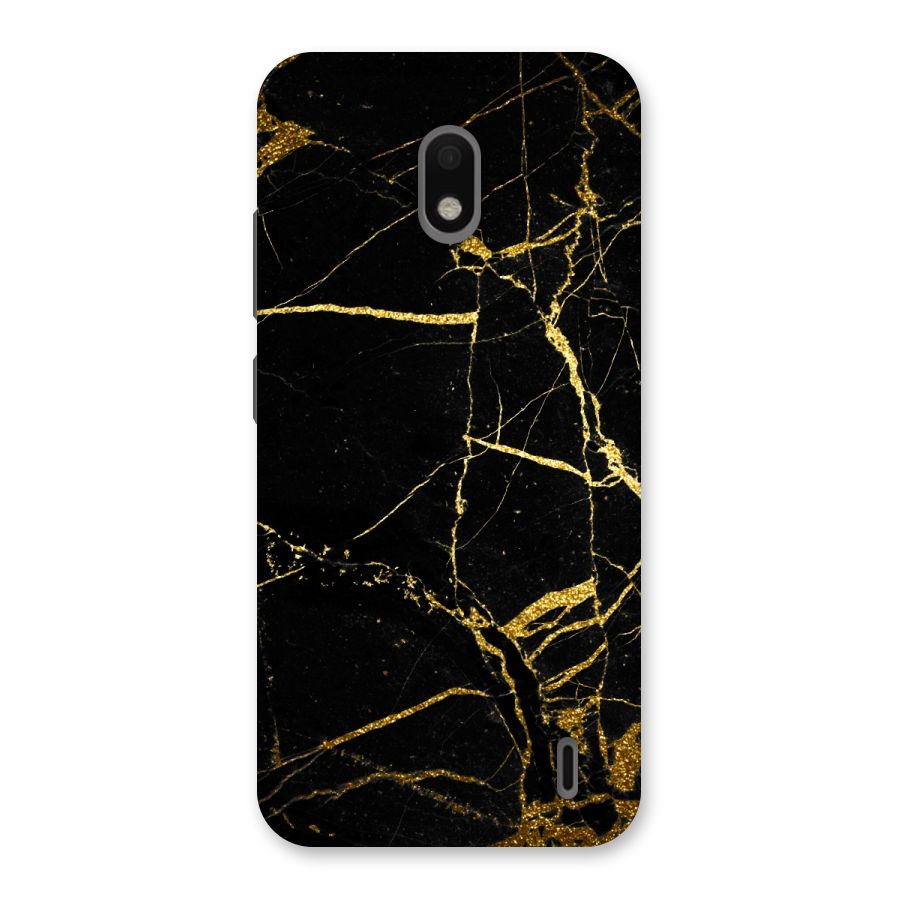 Black And Gold Design Back Case for Nokia 2.2