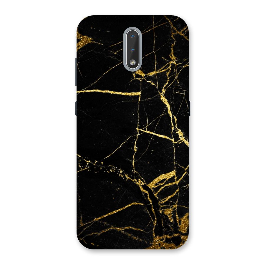 Black And Gold Design Back Case for Nokia 2.3