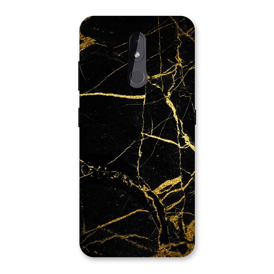 Black And Gold Design Back Case for Nokia 3.2