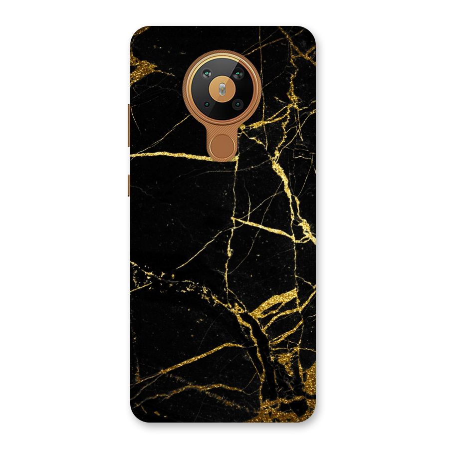 Black And Gold Design Back Case for Nokia 5.3