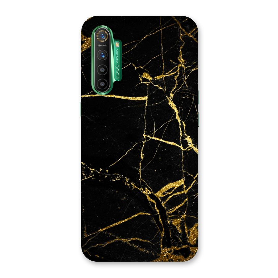Black And Gold Design Back Case for Realme X2