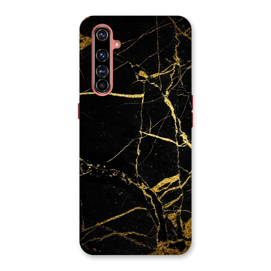 Black And Gold Design Back Case for Realme X50 Pro