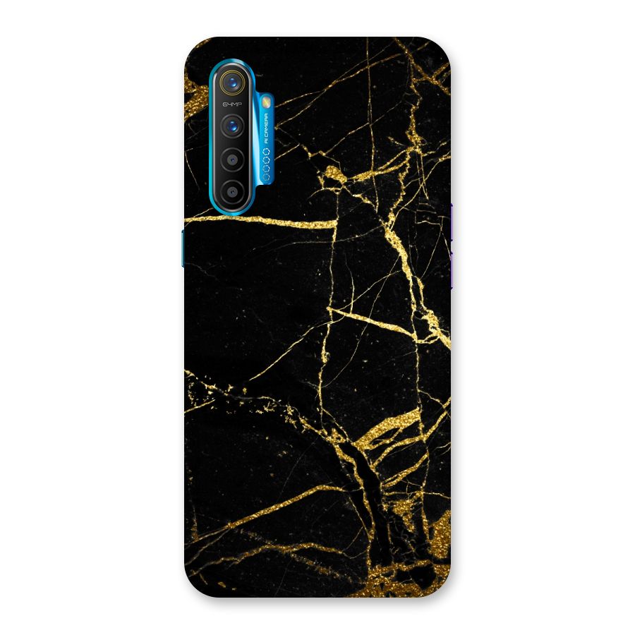 Black And Gold Design Back Case for Realme XT