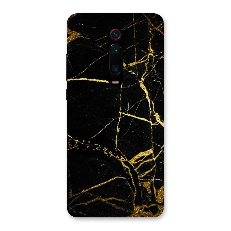 Black And Gold Design Back Case for Redmi K20