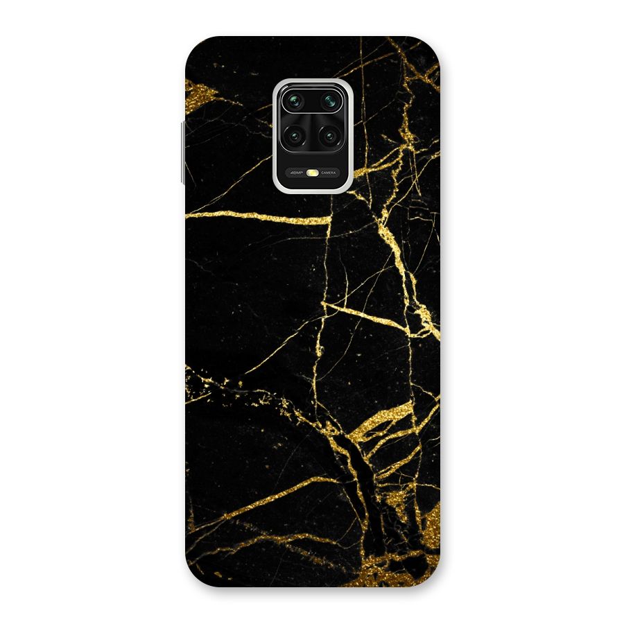 Black And Gold Design Back Case for Redmi Note 9 Pro Max