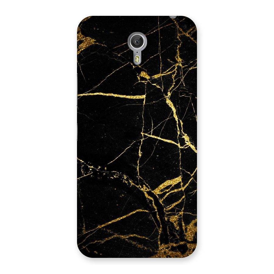 Black And Gold Design Back Case for Zuk Z1