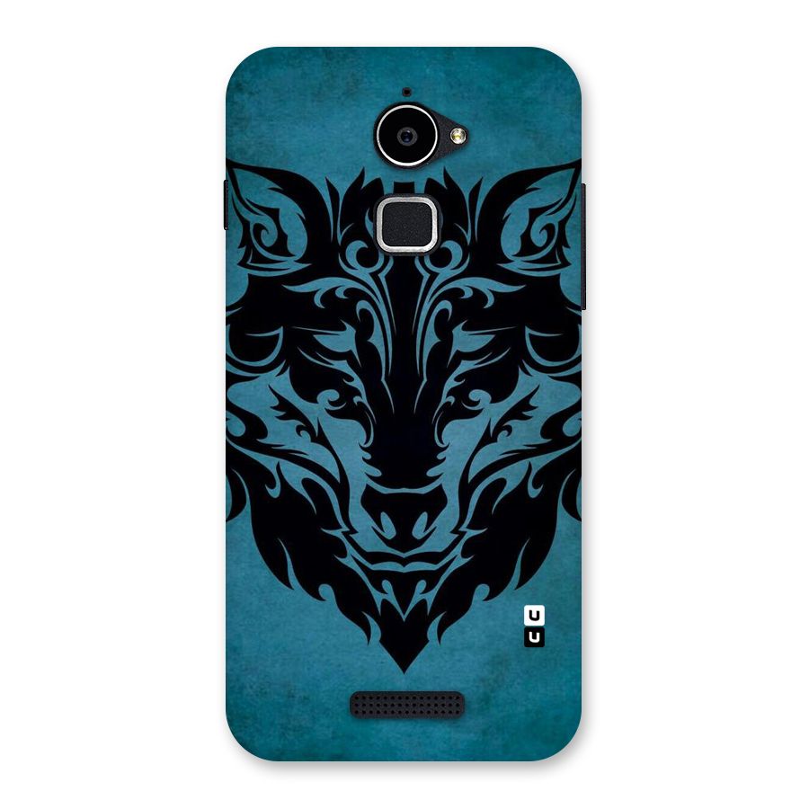 Black Artistic Wolf Back Case for Coolpad Note 3 Lite