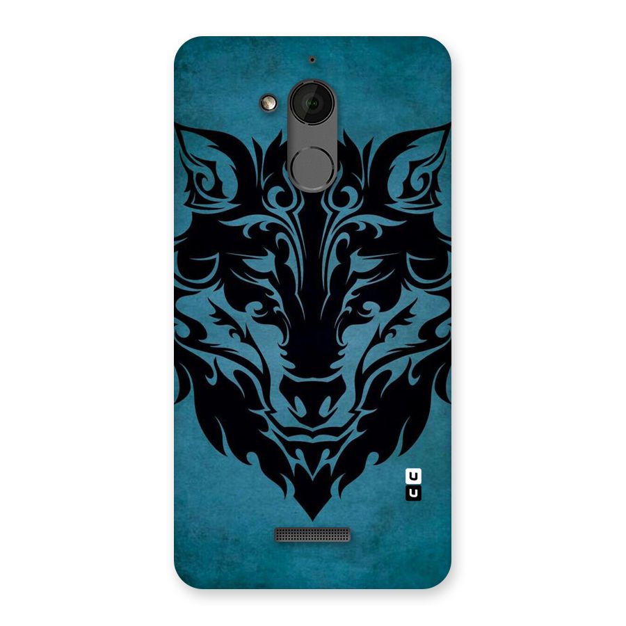 Black Artistic Wolf Back Case for Coolpad Note 5