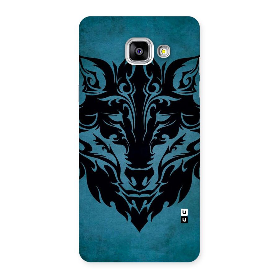 Black Artistic Wolf Back Case for Galaxy A5 2016