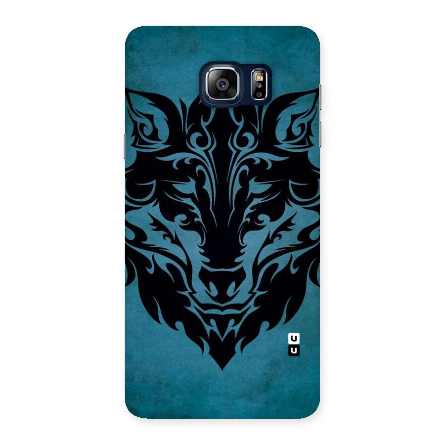 Black Artistic Wolf Back Case for Galaxy Note 5