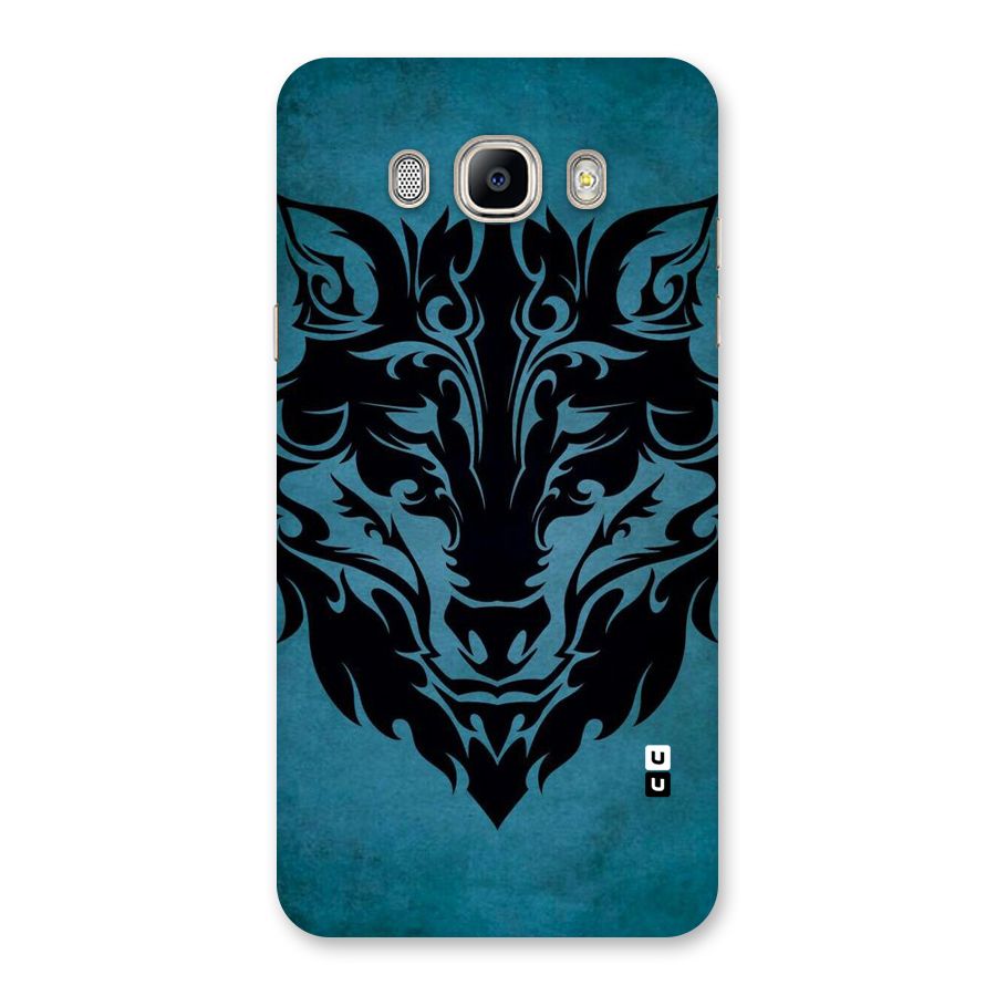 Black Artistic Wolf Back Case for Galaxy On8