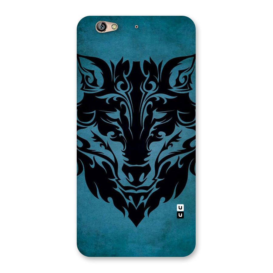 Black Artistic Wolf Back Case for Gionee S6