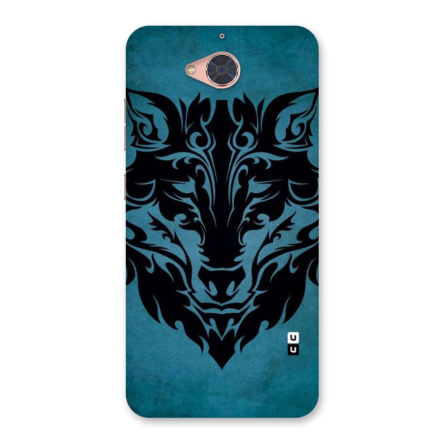 Black Artistic Wolf Back Case for Gionee S6 Pro