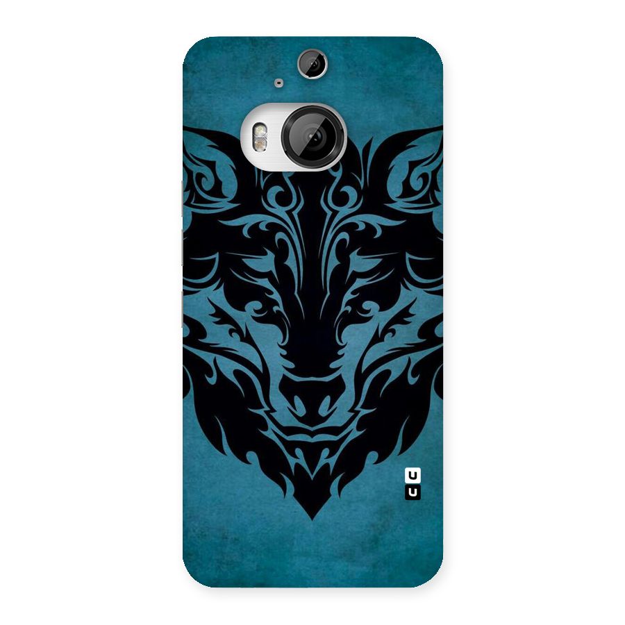 Black Artistic Wolf Back Case for HTC One M9 Plus