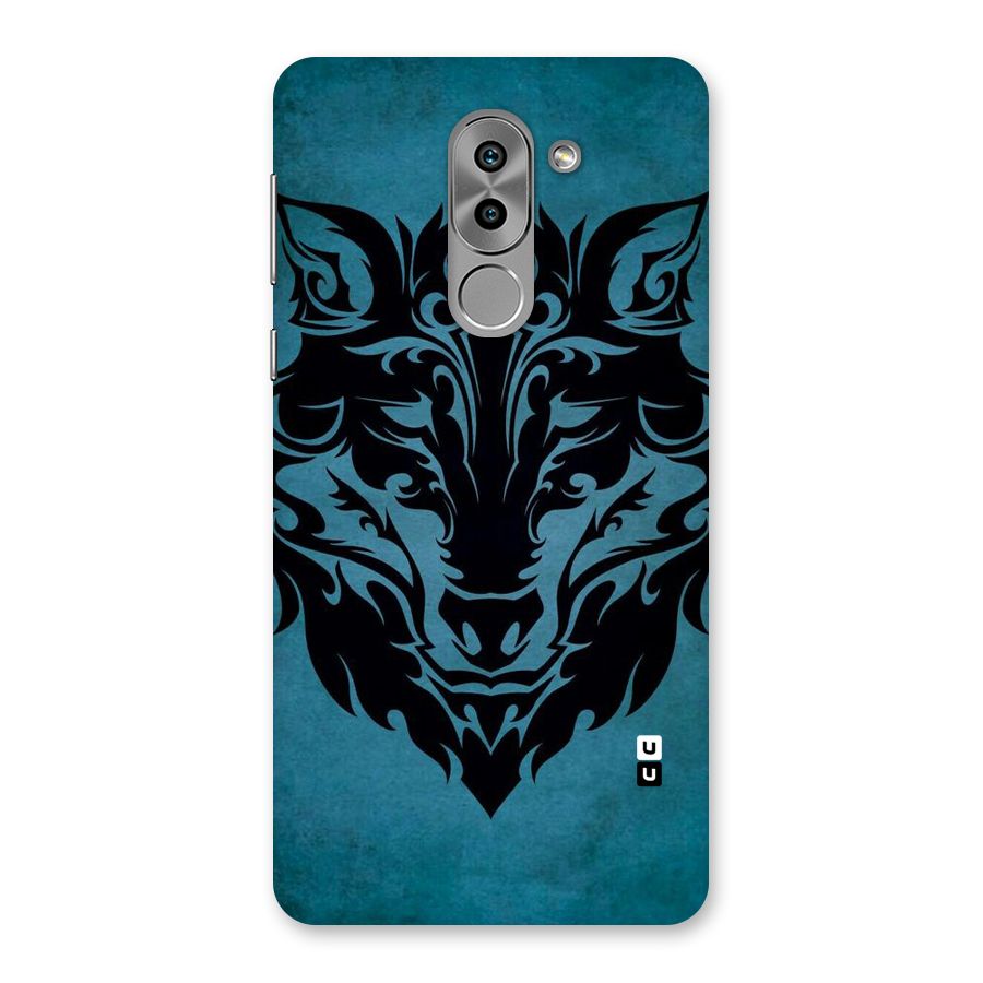 Black Artistic Wolf Back Case for Honor 6X
