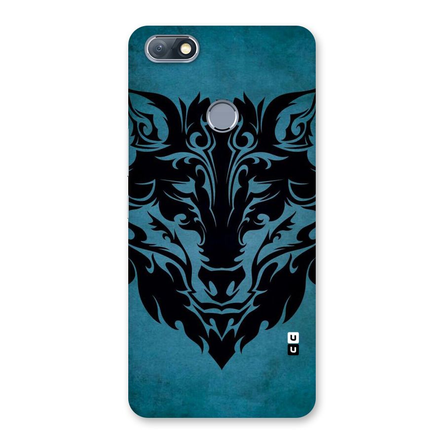 Black Artistic Wolf Back Case for Infinix Note 5