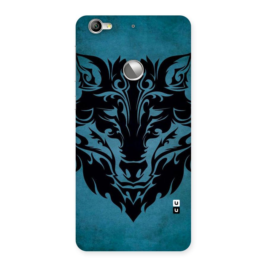 Black Artistic Wolf Back Case for LeTV Le 1s