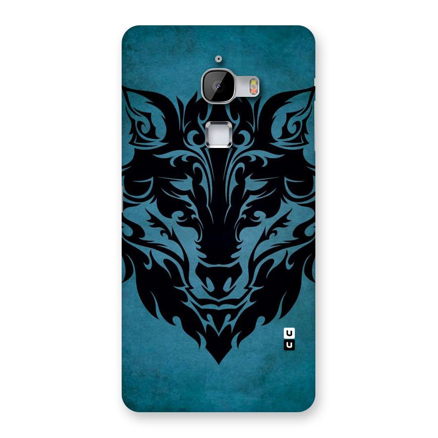Black Artistic Wolf Back Case for LeTv Le Max