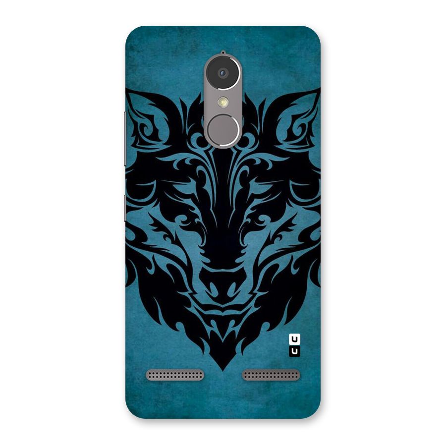 Black Artistic Wolf Back Case for Lenovo K6